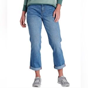 Women’s Kuhl Kontour Boyfriend Denim Jeans in Color Vintage Blue Size 10